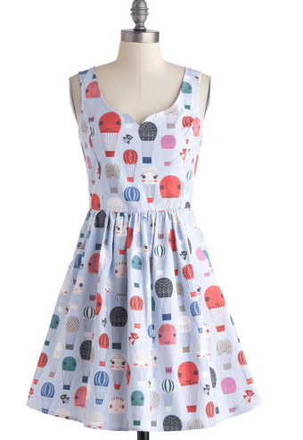 little suzie Watercolor Print Dress生産国日本