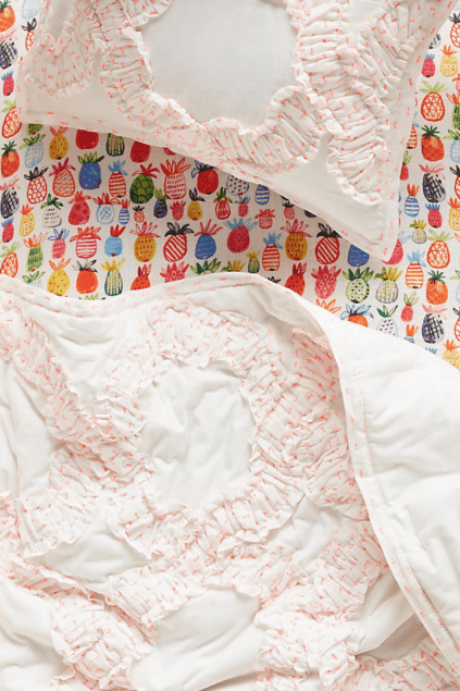 anthropologie crib bedding