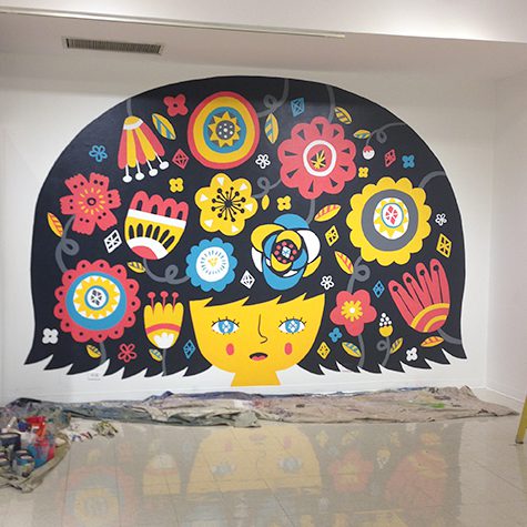 MontMural TimeLapse8 Make Art That Sells Allison's mural